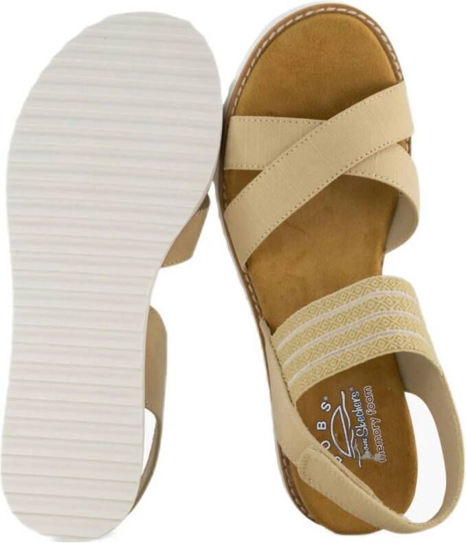 Skechers sandalen beige