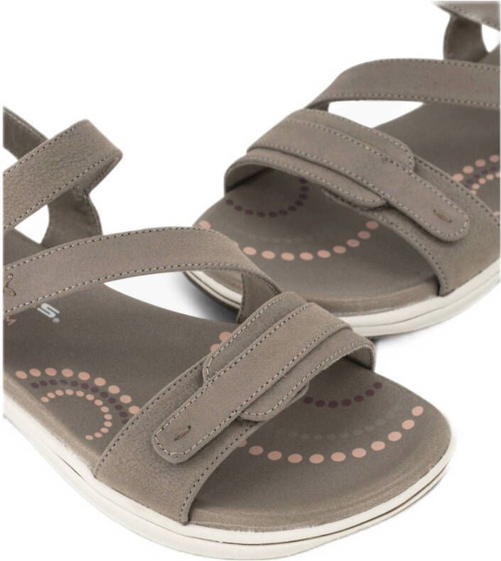 Skechers sandalen taupe