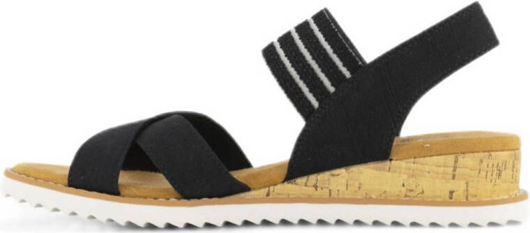 Skechers sandalen zwart