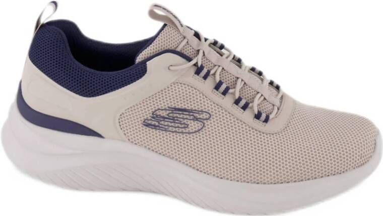 Skechers slip-on sneakers grijs