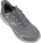 Skechers Grijze BOUNDER SWIFT FIT sneaker - Thumbnail 4