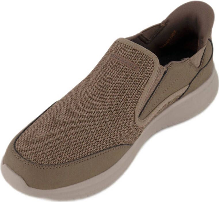 Skechers slip-on sneakers taupe