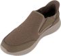 Skechers slip-on sneakers taupe - Thumbnail 3