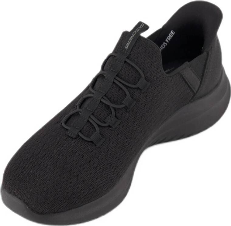 Skechers slip-on sneakers zwart