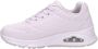 Skechers sneakers lila Paars Meisjes Imitatieleer Effen 29 - Thumbnail 4