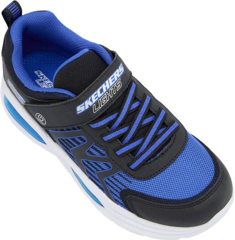 Skechers sneakers met lichtjes blauw