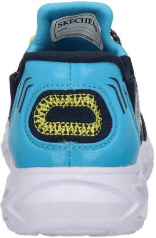 Skechers sneakers met lichtjes zwart blauw