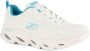 Skechers Dames Witte Glide Lite- Back Slide - Thumbnail 2