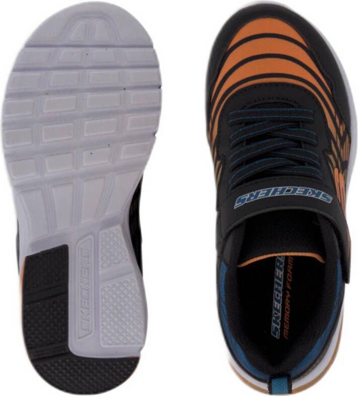 Skechers sneakers zwart oranje