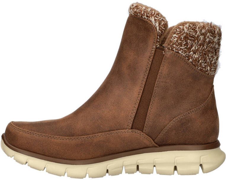 Skechers Synergy enkelboots bruin