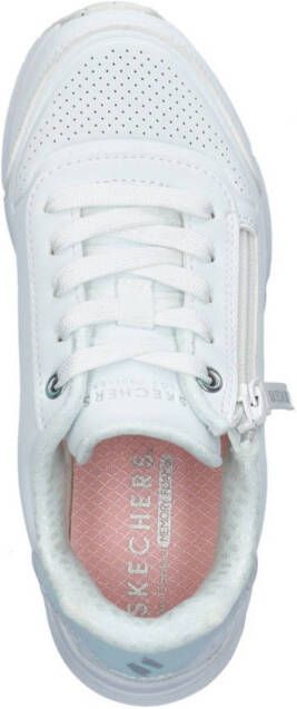 Skechers Uno chunky sneakers wit