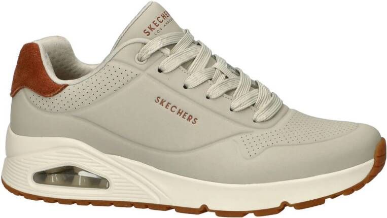 Skechers Uno sneakers lichtgrijs