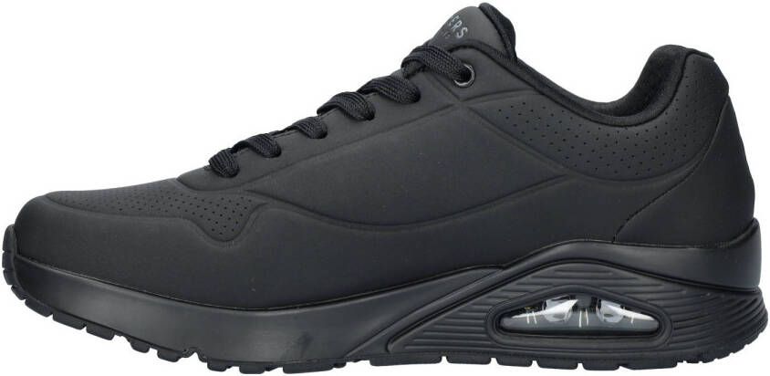 Skechers Uno Wide heren sneaker Zwart