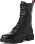 S.Oliver chunky veterboots zwart - Thumbnail 2