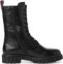 S.Oliver chunky veterboots zwart - Thumbnail 3