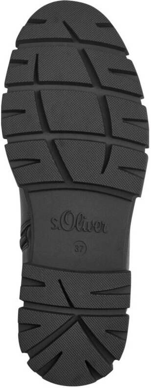 s.Oliver Jinny chunky enkelboots zwart