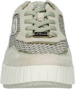 s.Oliver sneakers lichtgroen