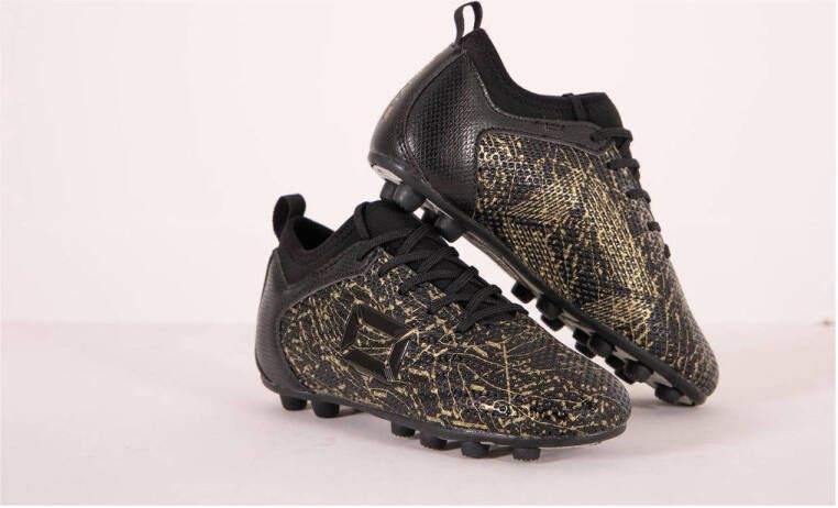 Stanno Vulture FG JR II junior voetbalschoenen zwart goud