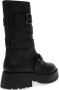 Steve Madden Devlin chunky leren bikerboots zwart - Thumbnail 2