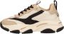 Steve Madden JPossession chunky sneakers beige zwart Meisjes Textiel Meerkleurig 33 - Thumbnail 4