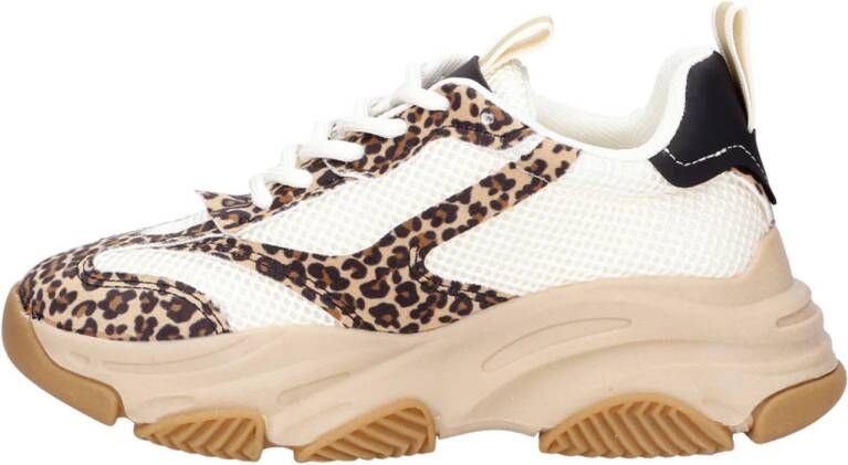 Steve Madden JPossession chunky sneakers beige zwart