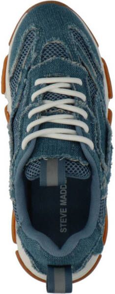 Steve Madden JPossession chunky sneakers denimblauw