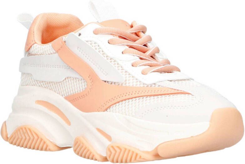 Steve Madden JPossession chunky sneakers wit oranje