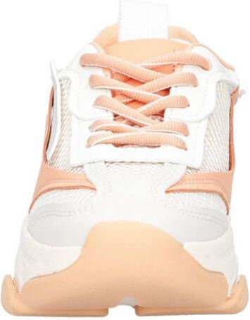 Steve Madden JPossession chunky sneakers wit oranje