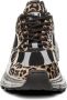 Steve Madden Playa chunky leren sneakers zwart beige - Thumbnail 3