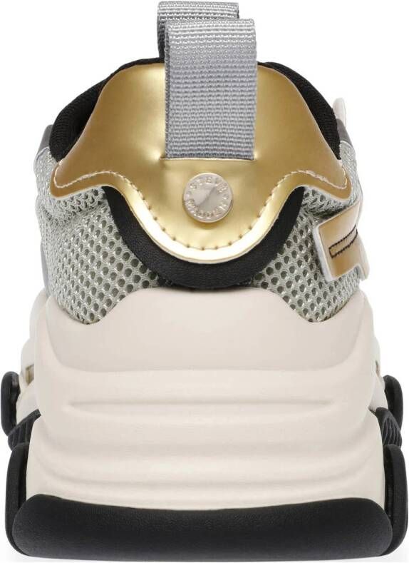 Steve Madden Possession-E chunky sneakers goud zilver