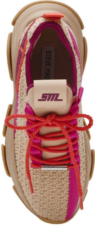 Steve Madden Project chunky sneakers beige koraal