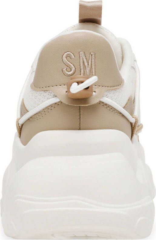 Steve Madden Spectetor chunky sneakers beige wit