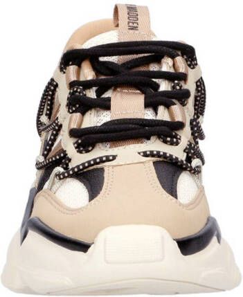 Steve Madden Spectetor chunky sneakers beige zwart