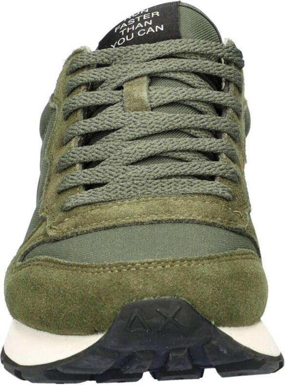 SUN68 Tom Solid suède sneakers kaki