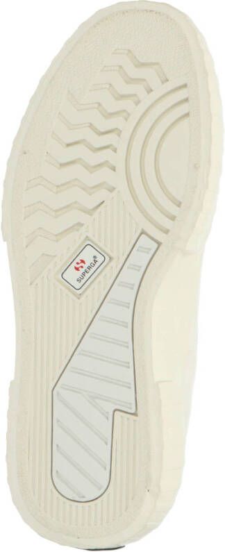 Superga 2631 Stripe Platform plateau sneakers wit