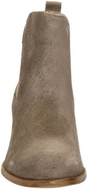 Tamaris suède chelsea boots taupe