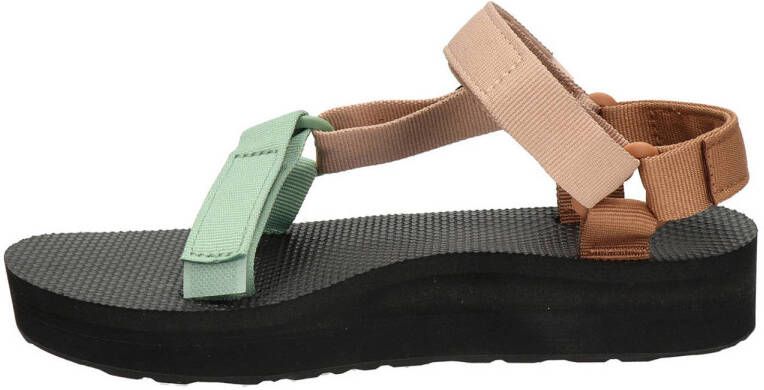 Teva Midform Universal sandalen beige lichtgroen