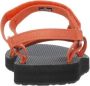 Teva ORIGINAL UNIVERSAL SLIM Dames Sandalen Zwart Rood - Thumbnail 5