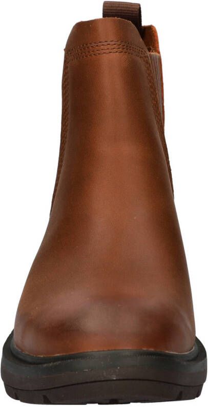 Timberland Brimfield nubuck chelsea boots cognac