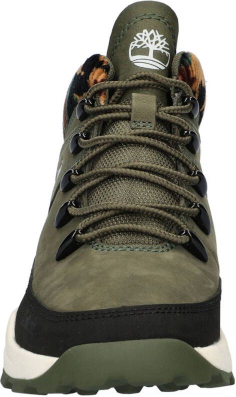 Timberland Brooklyn nubuck veterboots donkergroen