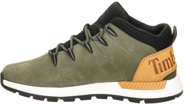 Timberland Euro Sprint nubuck veterboots groen