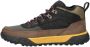 Timberland Greenstride Motion 6 leren sneakers bruin zwart - Thumbnail 4