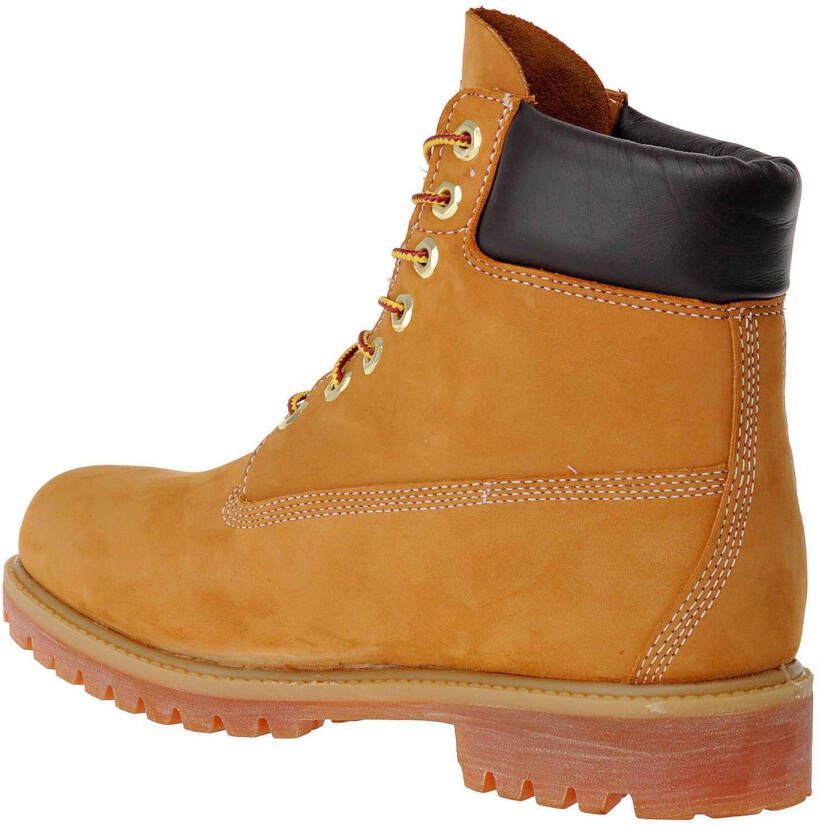 Timberland Premium 6-Inch nubuck veterboots geel