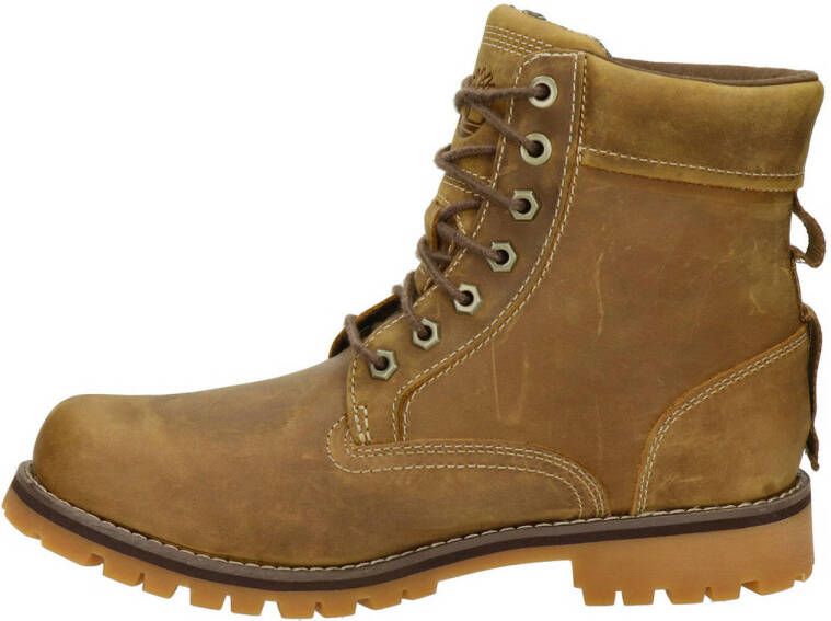 Timberland Rugged WP leren veterboots bruin