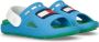 Tommy Hilfiger badslippers met hielbandje blauw Rubber 22 - Thumbnail 4