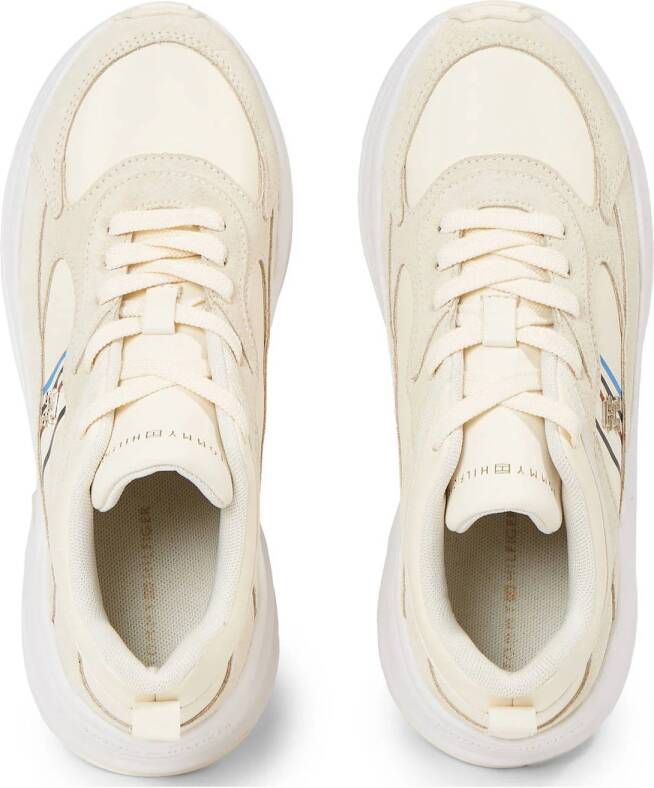 Tommy Hilfiger chunky suède sneakers beige