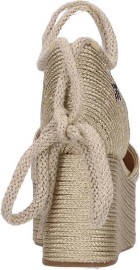 Tommy Hilfiger espadrille goud