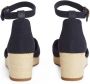 Tommy Hilfiger Sandalen FLAG CLOSED TOE MID WEDGE ESPAD - Thumbnail 3