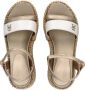 Tommy Hilfiger espadrilles wit brons Meisjes Imitatieleer Meerkleurig 36 - Thumbnail 4