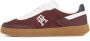 Tommy Hilfiger leren sneakers bordeaux - Thumbnail 3